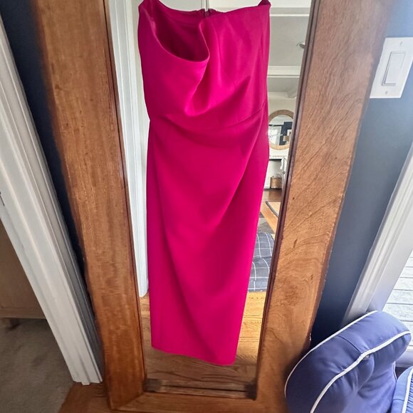 Traci Cadi Strapless Midi-Dress - Picture 5 of 8